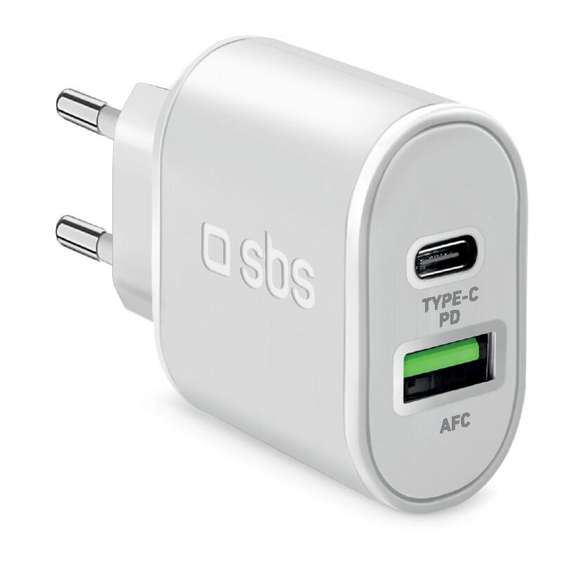 SBS TETRPD20W зарядно за мобилни устройства Смартфон, Таблет Бяла Променлив ток (AC) Бързо зареждане На закрито | JAR Computers SBS TETRPD20W зарядно за мобилни устройства Смартфон, Таблет Бяла Променлив ток (AC) Бързо зареждане На закрито