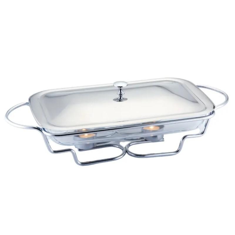 Съд за топло сервиране Bohmann BH 2008-30CG, 3l, Термоустойчиво стъкло, Капак, Поставка, Инокс | JAR Computers Съд за топло сервиране Bohmann BH 2008-30CG, 3l, Термоустойчиво стъкло, Капак, Поставка, Инокс