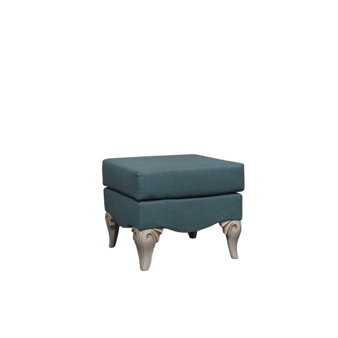 Табуретка Classic, правоъгълна, текстил, 500 х 500 х 420-440 mm, мента | JAR Computers Табуретка Classic, правоъгълна, текстил, 500 х 500 х 420-440 mm, мента
