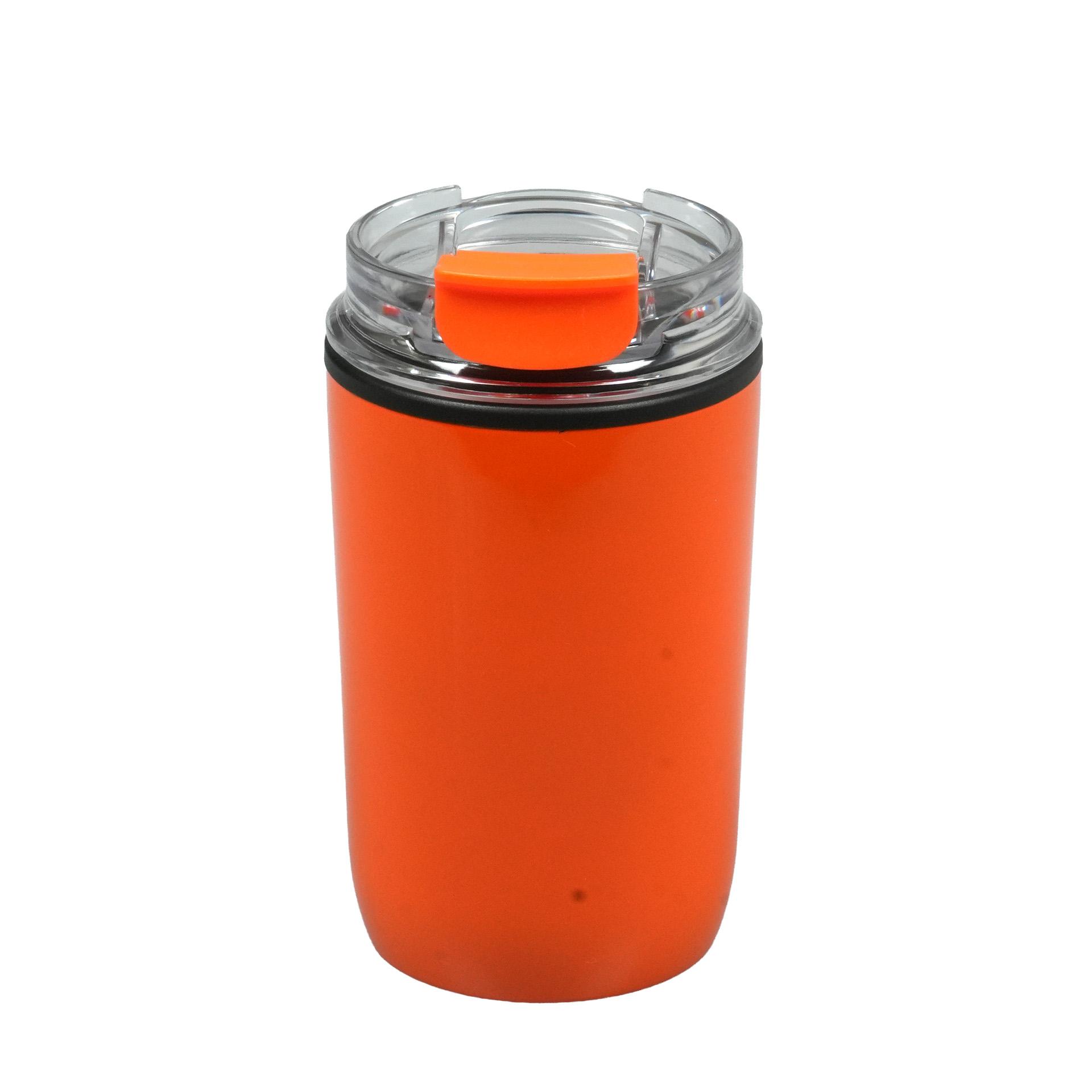 Термочаша Jansen, неръждаема стомана, двустенна, 300 ml, оранжева | JAR Computers Термочаша Jansen, неръждаема стомана, двустенна, 300 ml, оранжева