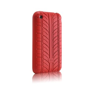 Силиконов калъф за iPhone 3G/3GS - CaseMate Vroom (червен) | JAR Computers Силиконов калъф за iPhone 3G/3GS - CaseMate Vroom (червен)