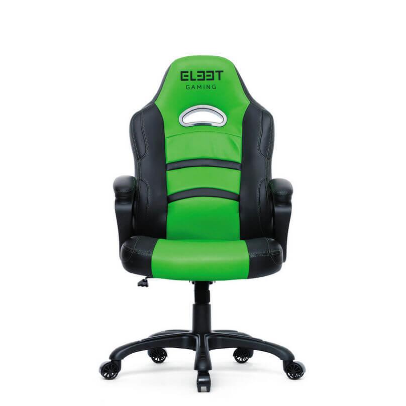 Ергономичен гейминг стол - El33t Essential Gaming Chair (черен-зелен) | JAR Computers Ергономичен гейминг стол - El33t Essential Gaming Chair (черен-зелен)