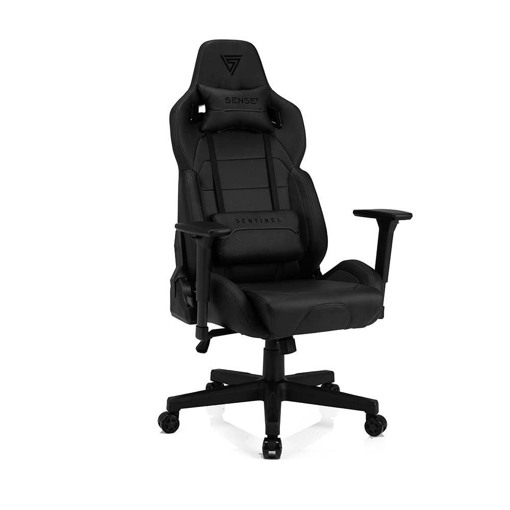 Gaming Chair Black SENSE7 Sentinel (8148246) (SN78148246)