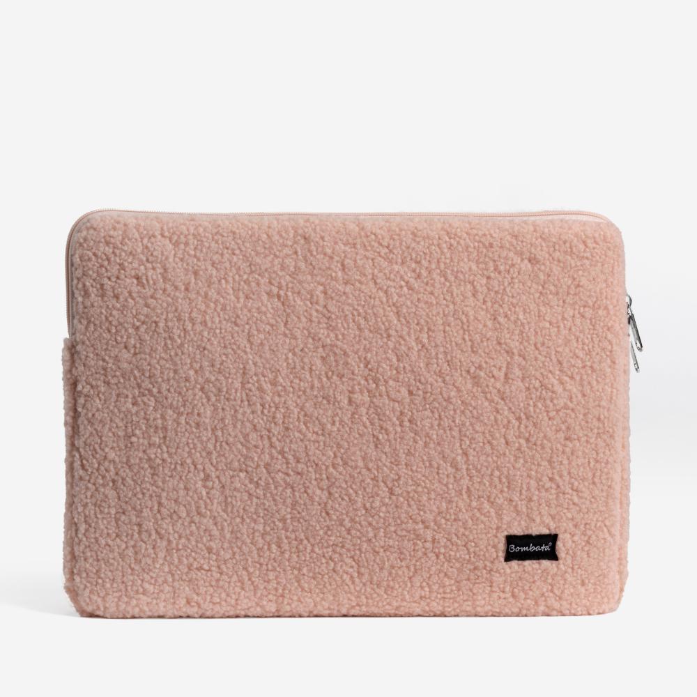 Калъф Bombata Sleeve Teddy 15,6 - 16 inch Pink