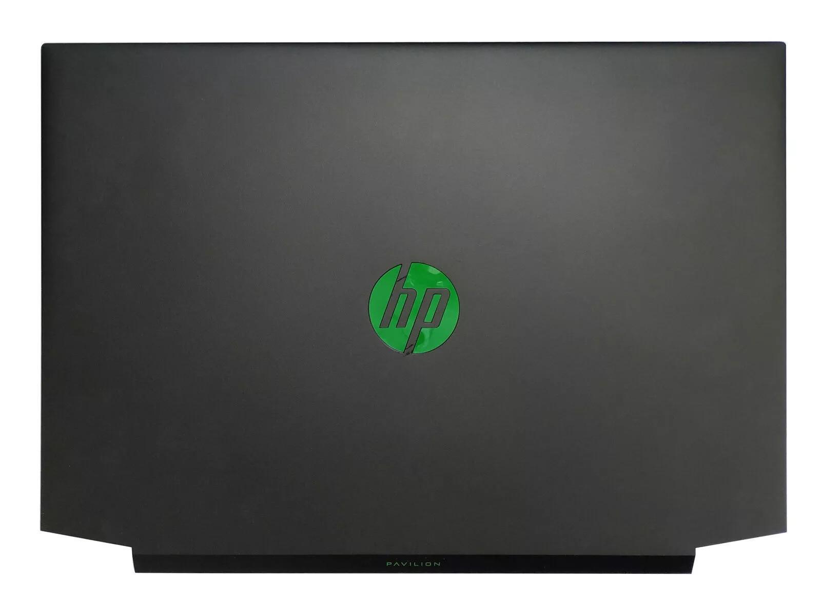 Капак за матрица за HP Pavilion Gaming 15-EC TPN-Q229 Черен със Зелено Лого | JAR Computers Капак за матрица за HP Pavilion Gaming 15-EC TPN-Q229 Черен със Зелено Лого