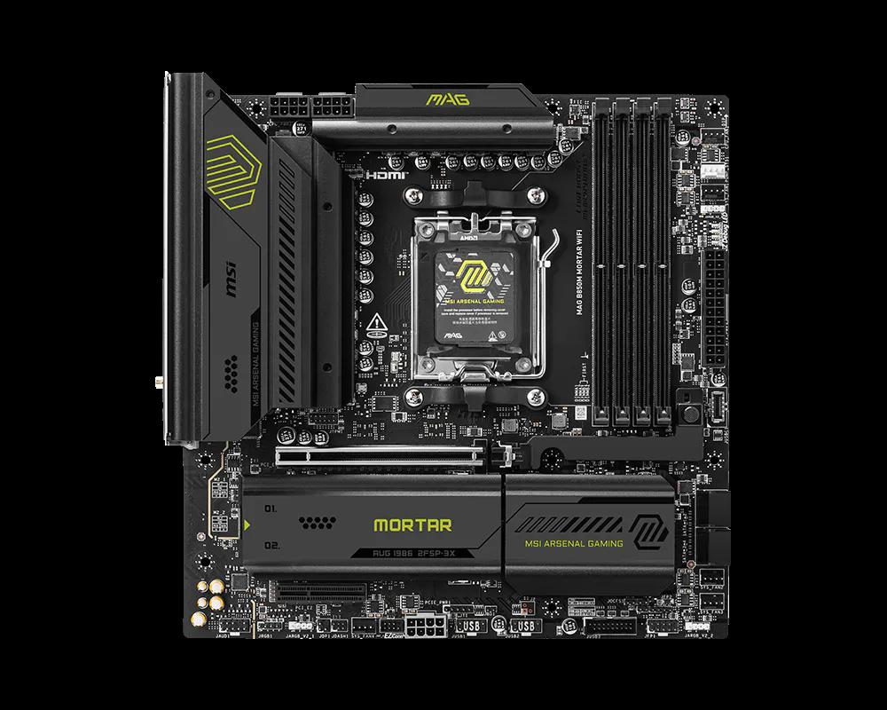 MSI MAG B850M MORTAR WIFI | JAR Computers MSI MAG B850M MORTAR WIFI