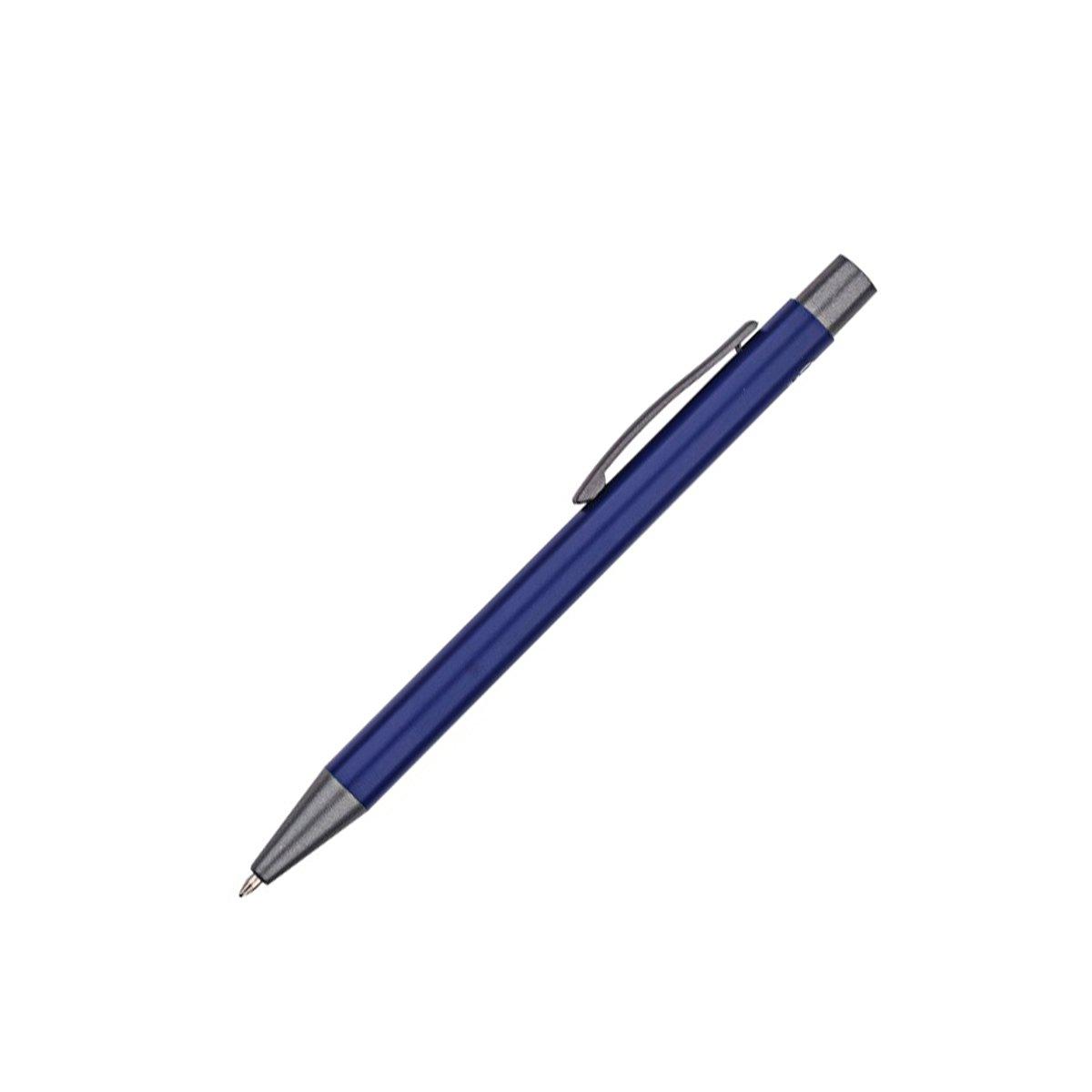 Office 1 Химикалка Real, рециклиран алуминий, синя | JAR Computers Office 1 Химикалка Real, рециклиран алуминий, синя