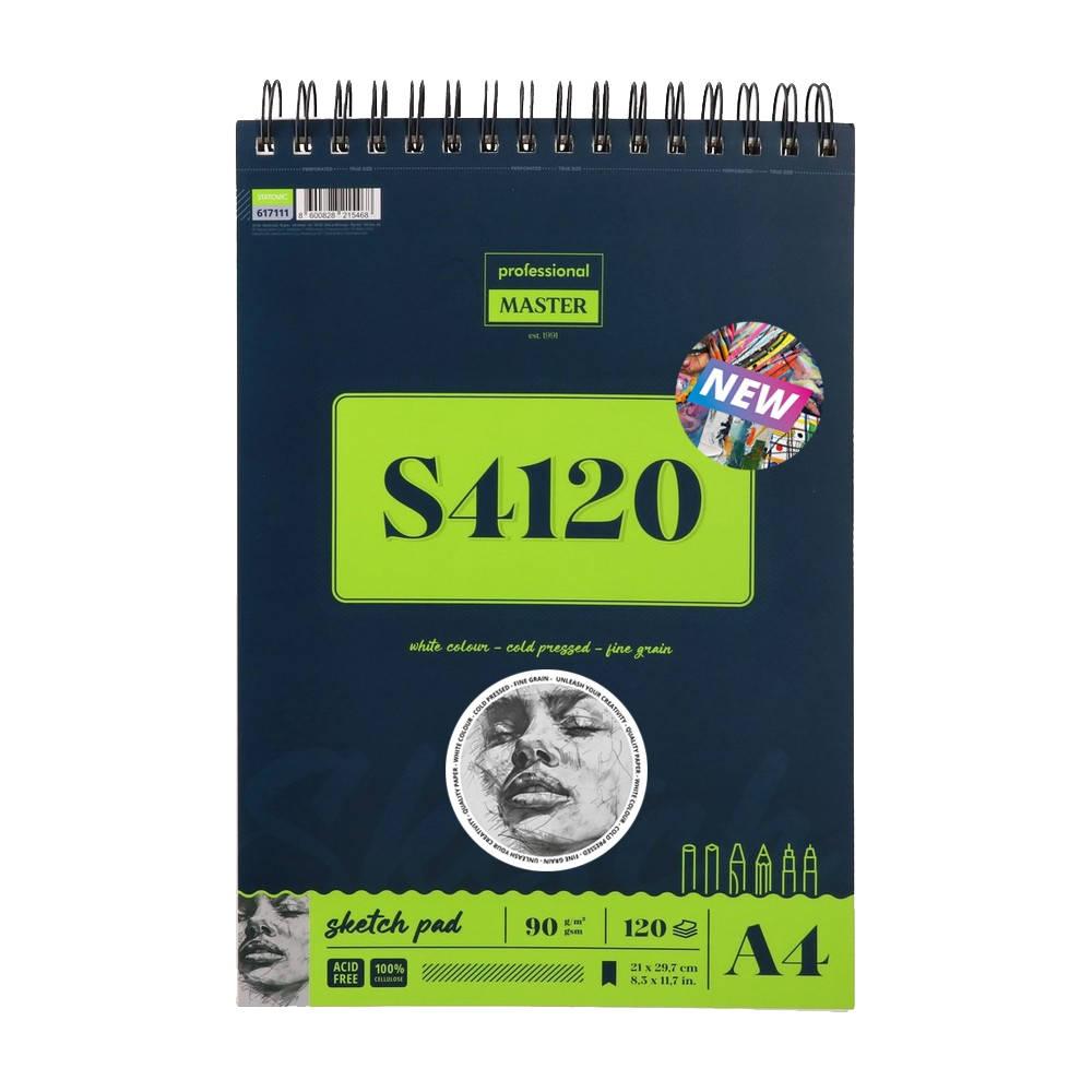 Пад за скици Standart S4120, А4, 90 g/m2, 120 листа | JAR Computers Пад за скици Standart S4120, А4, 90 g/m2, 120 листа