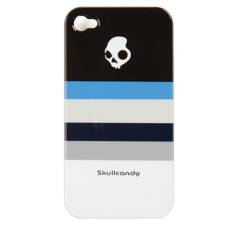 Уникален поликарбонатов кейс за iPhone 4/4S - SkullCandy Black Stripe | JAR Computers Уникален поликарбонатов кейс за iPhone 4/4S - SkullCandy Black Stripe