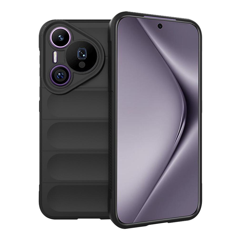 Удароустойчив силиконов (TPU) калъф за Huawei Pura 70 Pro - Techsuit Magic Shield TPU Case (черен) | JAR Computers Удароустойчив силиконов (TPU) калъф за Huawei Pura 70 Pro - Techsuit Magic Shield TPU Case (черен)