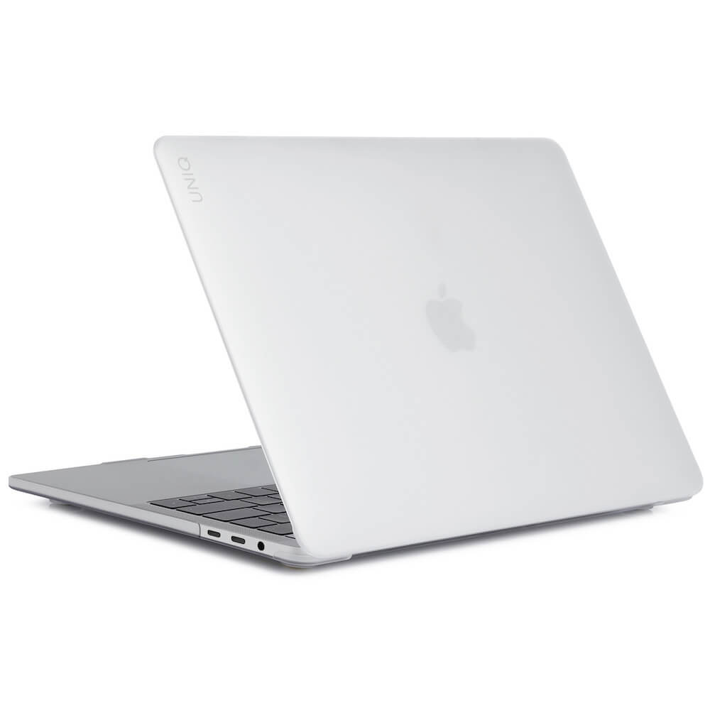 Uniq Husk Pro Claro Case - предпазен поликарбонатов кейс за MacBook Pro 13 (2016-2020), MacBook Pro 13 M1 (2020), MacBook Pro 13 M2 (2022) (прозрачен)