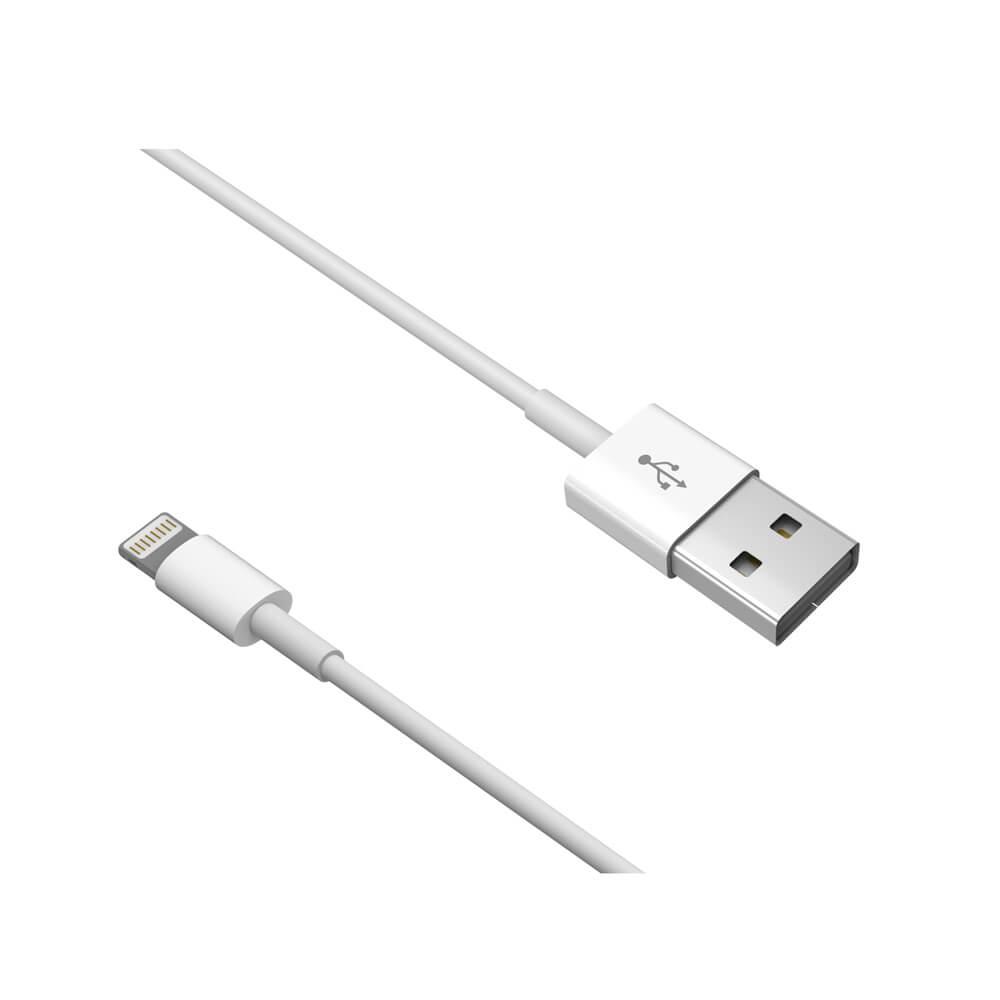 USB кабел за iPhone, iPad, iPod с Lightning - Devia Smart cable (бял) | JAR Computers USB кабел за iPhone, iPad, iPod с Lightning - Devia Smart cable (бял)