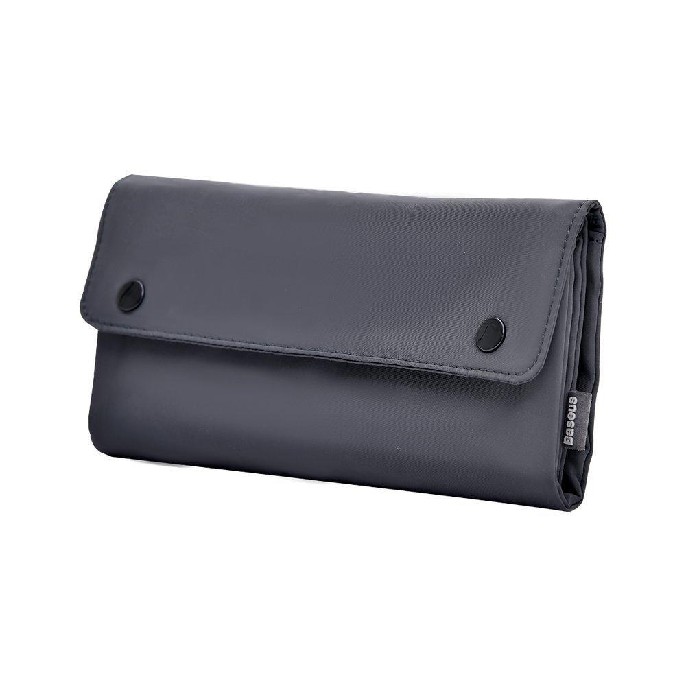 Водоустойчив стилен калъф за Macbook Pro 16 и лаптопи до 16 инча - Baseus Folding Series 16 Laptop Sleeve (LBZD-B0G) (тъмносив) | JAR Computers Водоустойчив стилен калъф за Macbook Pro 16 и лаптопи до 16 инча - Baseus Folding Series 16 Laptop Sleeve (LBZD-B0G) (тъмносив)