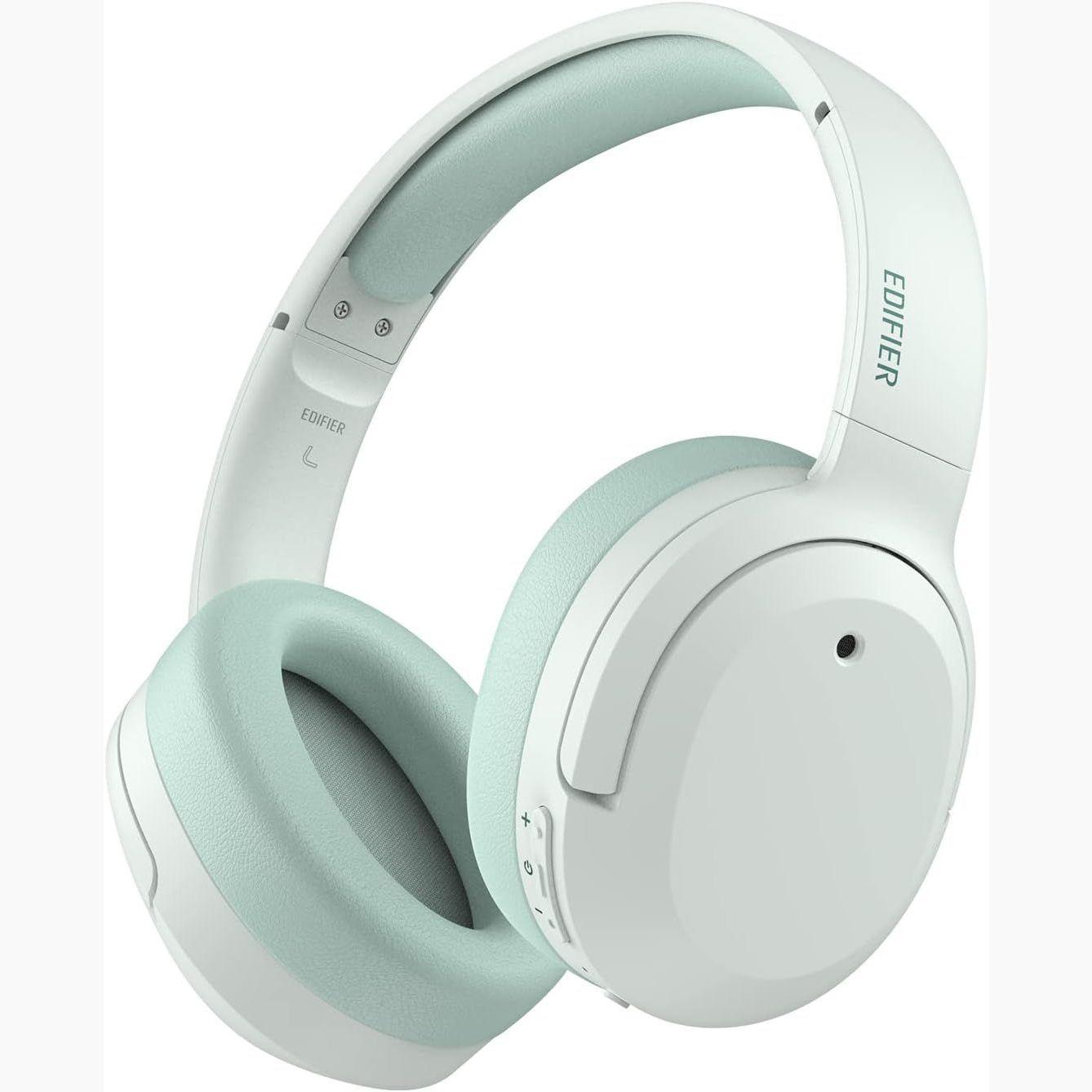 Безжични Bluetooth слушалки с микрофон за мобилни устройства - Edifier W820NB Plus Wireless Noise Cancellation Over-Ear Headphones (зелен) | JAR Computers Безжични Bluetooth слушалки с микрофон за мобилни устройства - Edifier W820NB Plus Wireless Noise Cancellation Over-Ear Headphones (зелен)