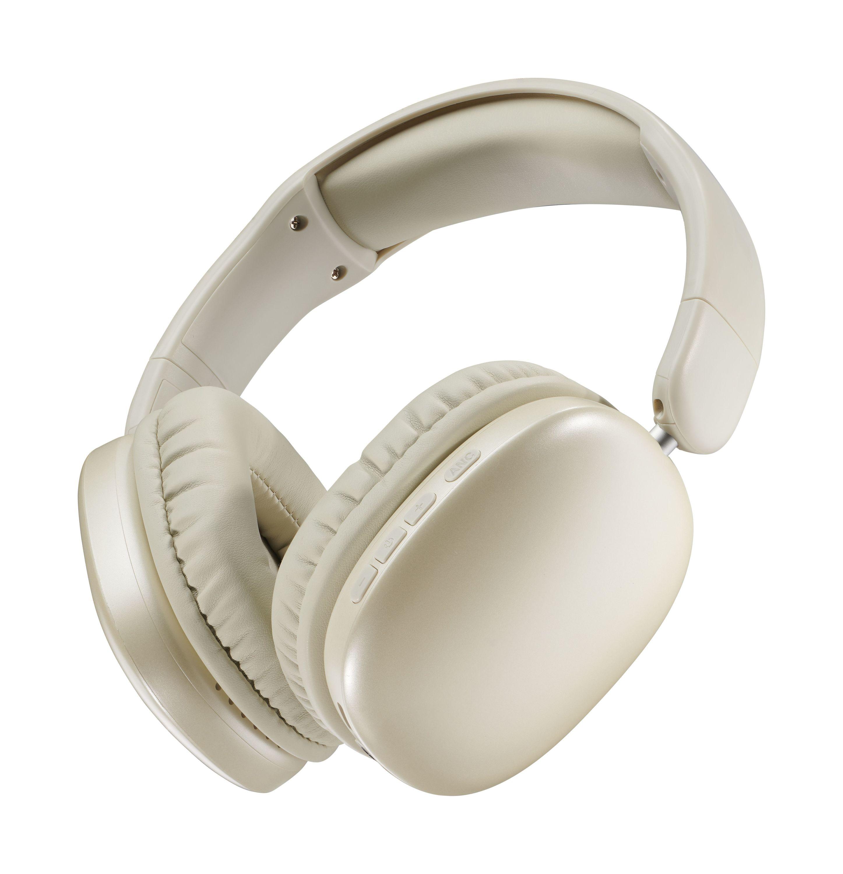Bluetooth слушалки Music Sound Maxi3 ANC бежови | JAR Computers Bluetooth слушалки Music Sound Maxi3 ANC бежови