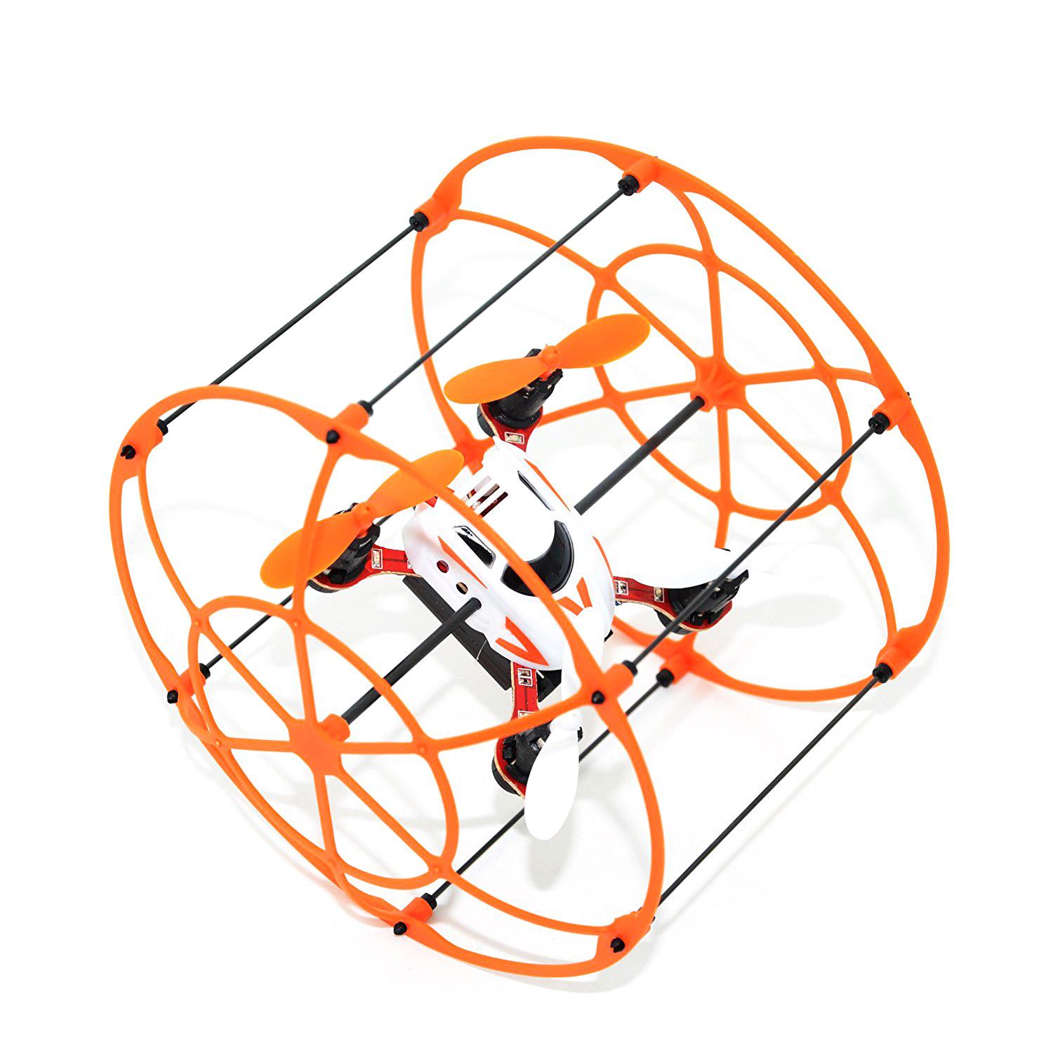 Дрон управляван с отделен контролер - WayIn R/C Drone NH-002 (оранжев) | JAR Computers Дрон управляван с отделен контролер - WayIn R/C Drone NH-002 (оранжев)