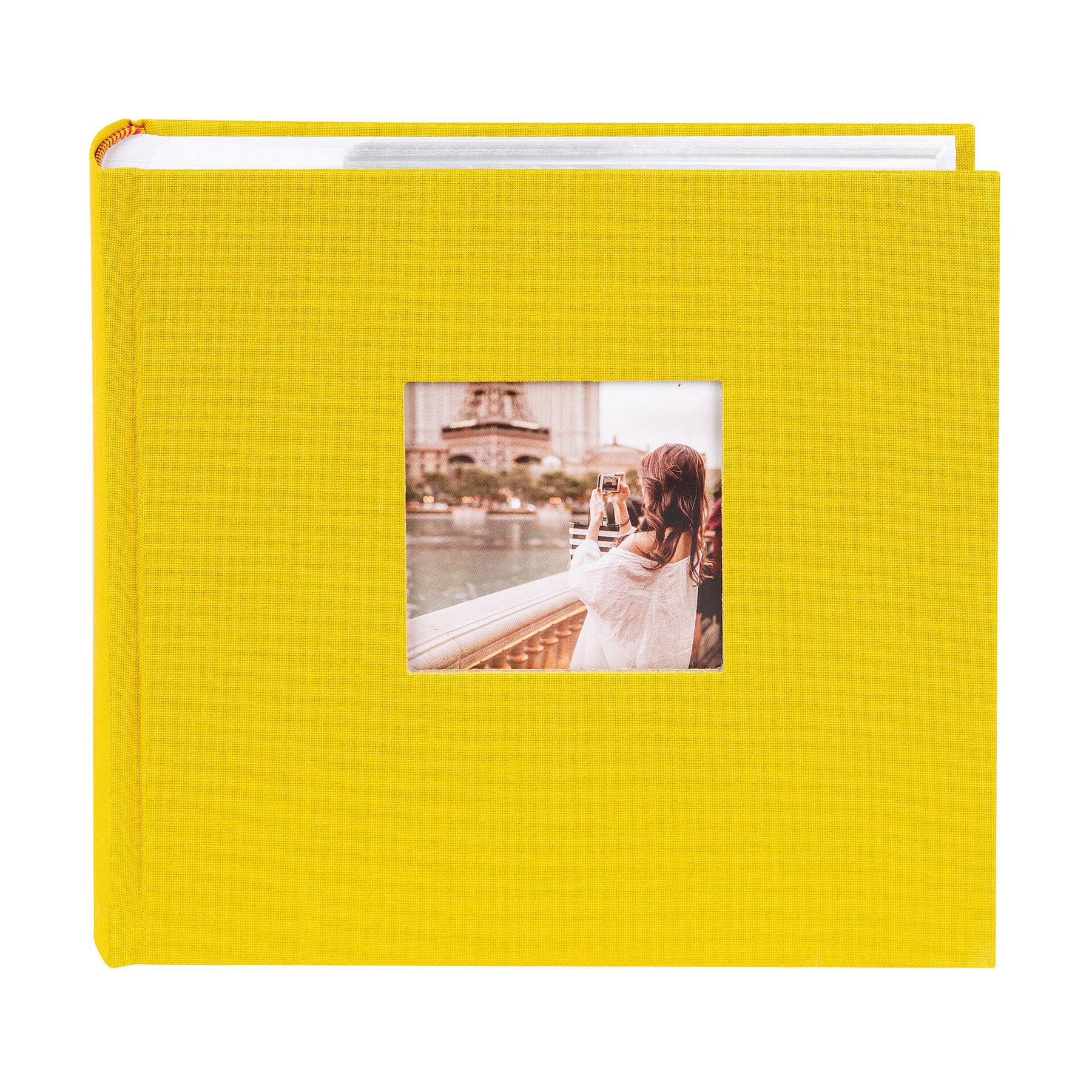 Goldbuch Албум Bella Vista, за 200 снимки, с джобове, 10 х 15 cm, горчица | JAR Computers Goldbuch Албум Bella Vista, за 200 снимки, с джобове, 10 х 15 cm, горчица