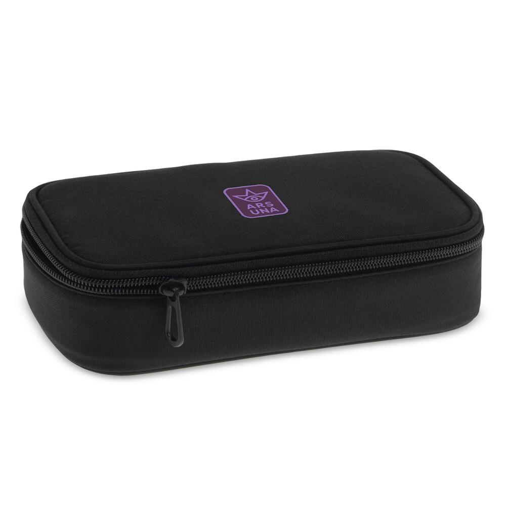 Голям объл несесер Ars Una Girl Black-Violet Cordura 