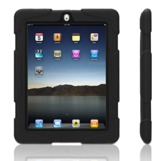 Кейс предоставящ изключителна защита за iPad 4, iPad 3, iPad 2 - Griffin Survivor (черен) | JAR Computers Кейс предоставящ изключителна защита за iPad 4, iPad 3, iPad 2 - Griffin Survivor (черен)