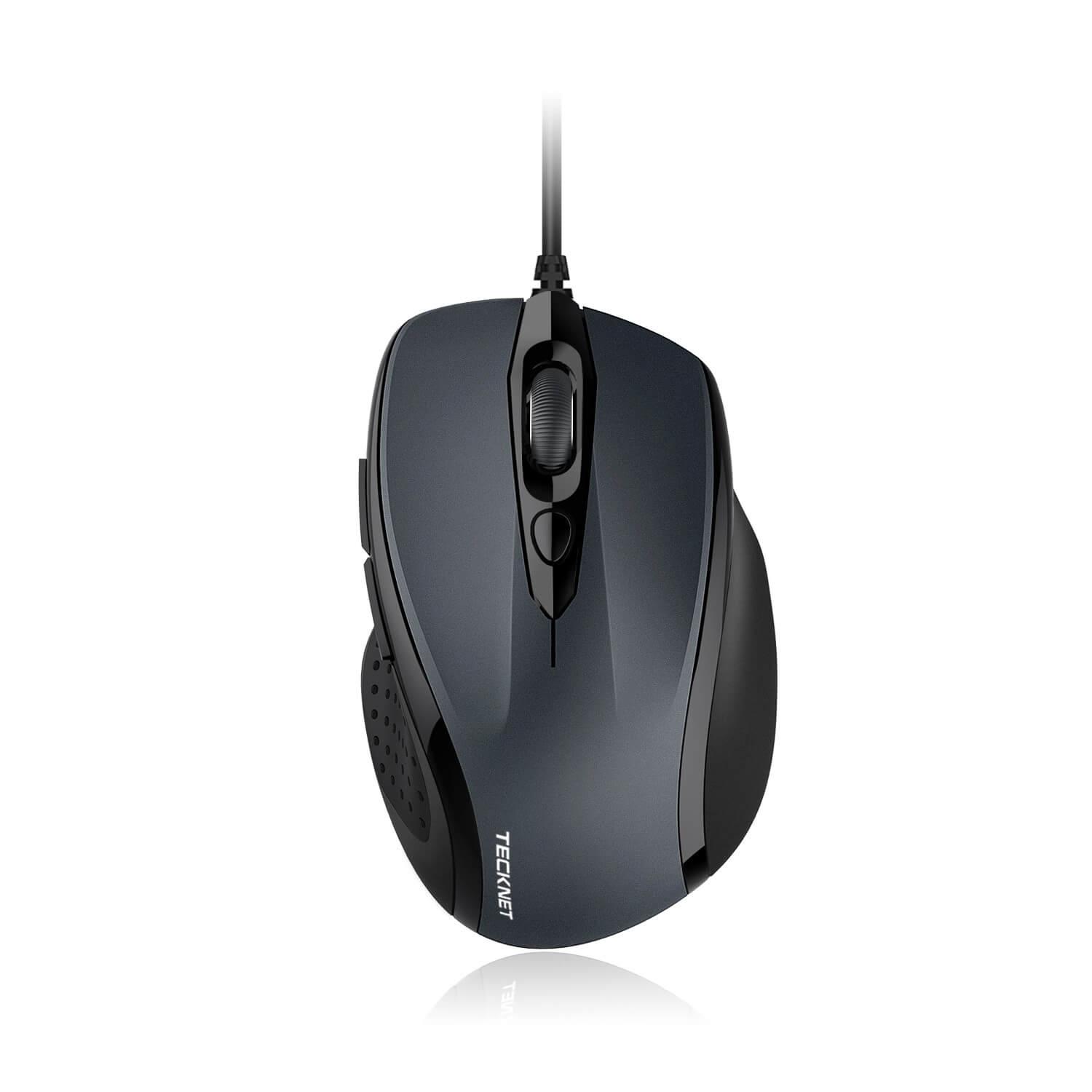 Жична мишка - TeckNet UM013 Pro High Performance Wired USB Mouse (за Mac и PC) | JAR Computers Жична мишка - TeckNet UM013 Pro High Performance Wired USB Mouse (за Mac и PC)