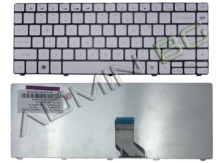 Клавиатура за лаптоп Gateway ID49 Packard Bell EasyNote NX82 NX86 Сребриста / Silver | JAR Computers Клавиатура за лаптоп Gateway ID49 Packard Bell EasyNote NX82 NX86 Сребриста / Silver