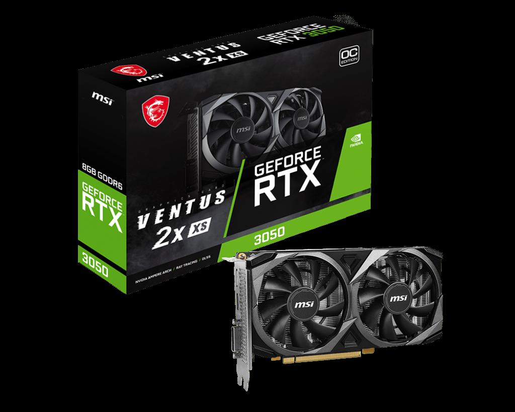 MSI RTX3050 VEN 2X XS WH 8G OC | JAR Computers MSI RTX3050 VEN 2X XS WH 8G OC