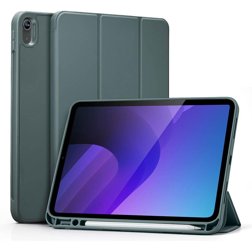 Полиуретанов калъф с поставка и отделение за Apple Pencil за iPad 10 (2022), iPad 11 (2025) - ESR Rebound Pencil Case (тъмнозелен) | JAR Computers Полиуретанов калъф с поставка и отделение за Apple Pencil за iPad 10 (2022), iPad 11 (2025) - ESR Rebound Pencil Case (тъмнозелен)
