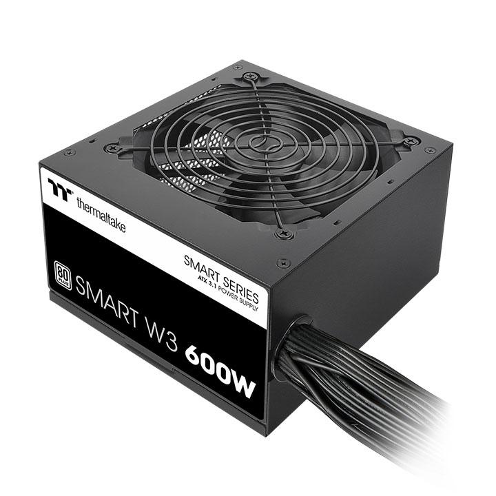 Thermaltake Smart W3 захранващ блок 600 W 24-pin ATX ATX Черен | JAR Computers Thermaltake Smart W3 захранващ блок 600 W 24-pin ATX ATX Черен