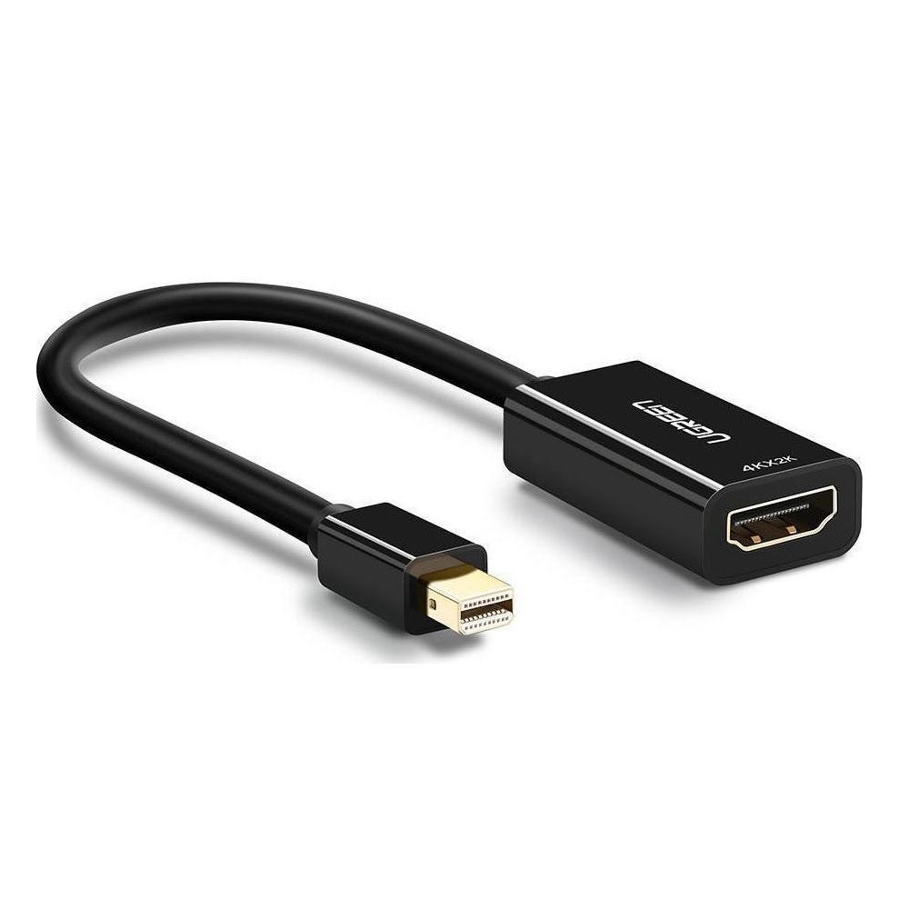 Ugreen Mini DisplayPort - HDMI Adapter 4K Black (40360) (UGR40360) | JAR Computers Ugreen Mini DisplayPort - HDMI Adapter 4K Black (40360) (UGR40360)