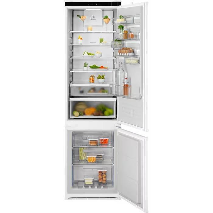 Вграден хладилник с фризер Electrolux ENT6MD19S3 , 269 l, D , No Frost , Бял , Да