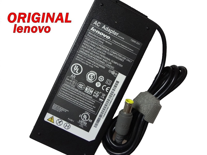 Адаптер за лаптоп ОРИГИНАЛЕН (Зарядно за лаптоп) Lenovo 20V 135W ремаркетиран | JAR Computers Адаптер за лаптоп ОРИГИНАЛЕН (Зарядно за лаптоп) Lenovo 20V 135W ремаркетиран