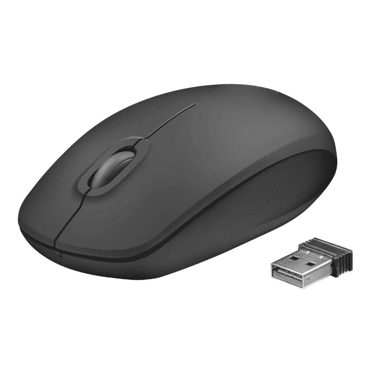 Безжична мишка за PC и Mac - Omega OM0420 2.4Ghz Wireless Mouse (черна) | JAR Computers Безжична мишка за PC и Mac - Omega OM0420 2.4Ghz Wireless Mouse (черна)