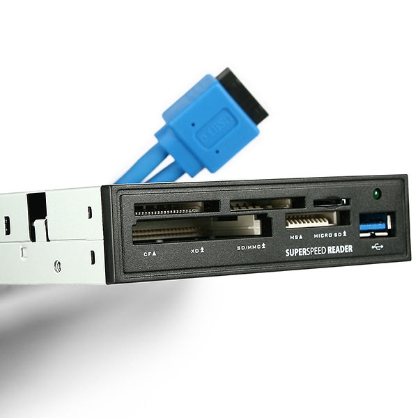 Cardreader USB3 Int. 3.5",mSD,MS,CF,AXAGON CRI-S3