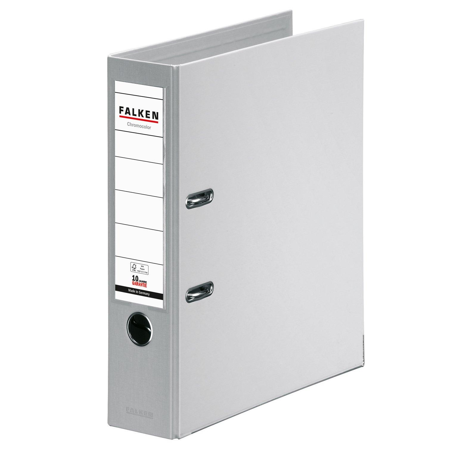 Falken Класьор Chromocolor, 8 cm, PP, сив | JAR Computers Falken Класьор Chromocolor, 8 cm, PP, сив