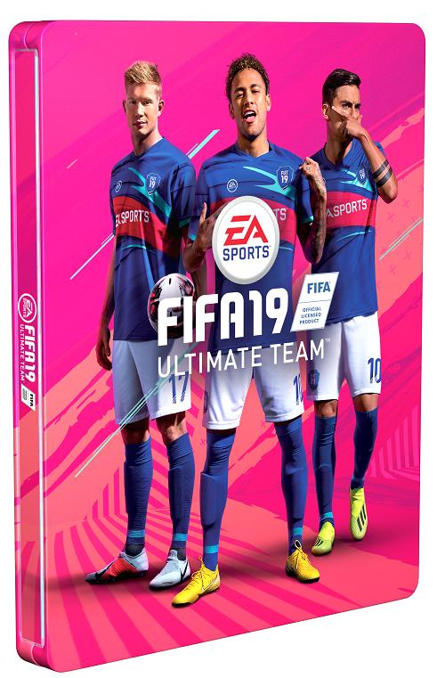 FIFA 19 Steelbook - метална кутия за DVD/Blu-ray диск | JAR Computers FIFA 19 Steelbook - метална кутия за DVD/Blu-ray диск