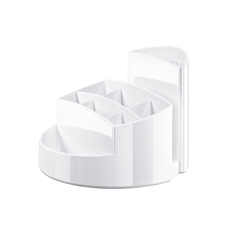 HAN Органайзер за бюро Rondo, с 9 отделения, бял | JAR Computers HAN Органайзер за бюро Rondo, с 9 отделения, бял