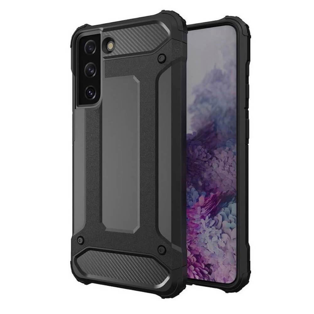 Хибриден удароустойчив кейс за Samsung Galaxy S22 Plus - Hybrid Armor Case (черен) | JAR Computers Хибриден удароустойчив кейс за Samsung Galaxy S22 Plus - Hybrid Armor Case (черен)