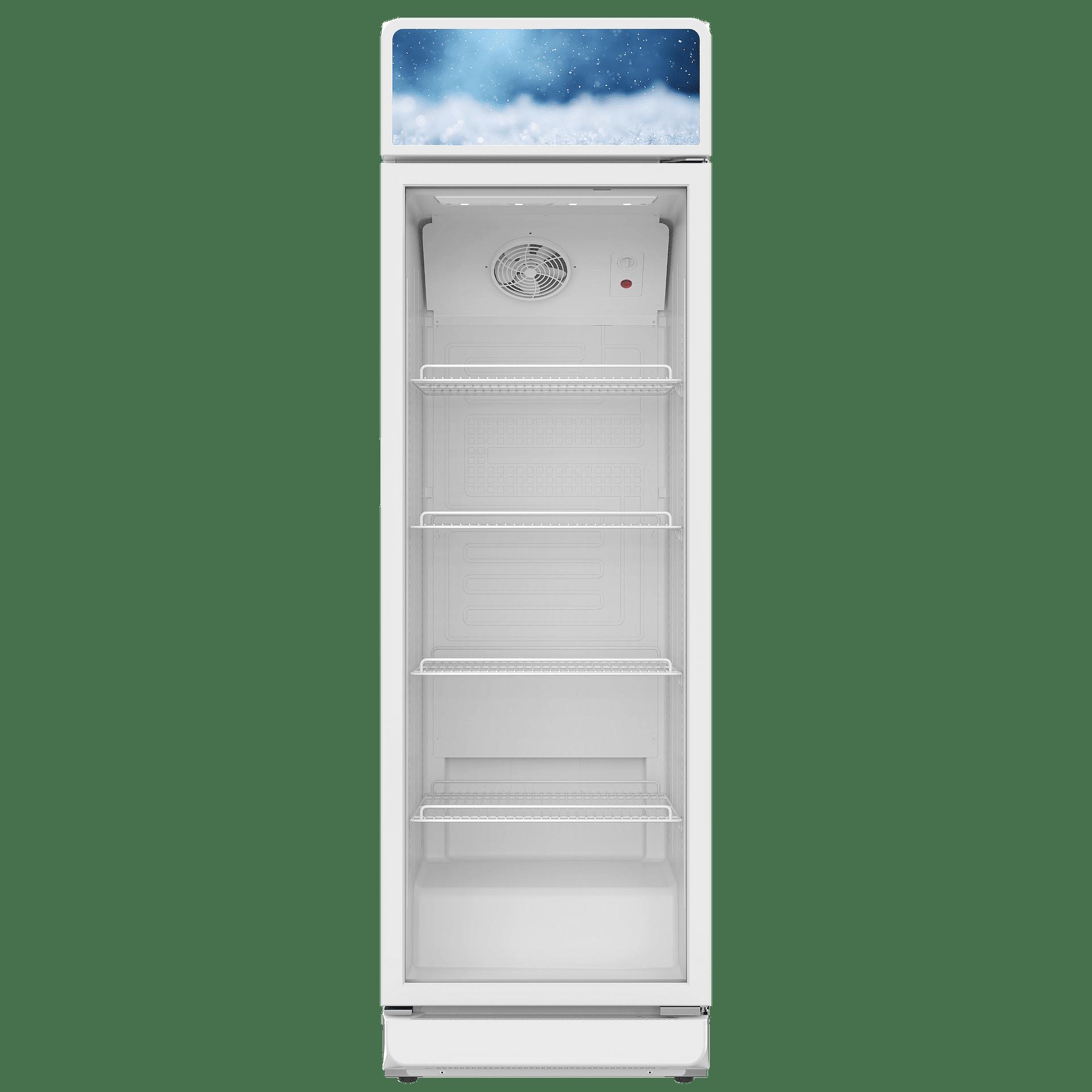 Хладилна витрина Crown SC300WH , 300 l, B , Бял