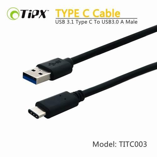 Кабел USB-A към USB-C за MacBook 12 и компютри с USB-C порт - TIPX USB-A 3.0 to USB-C Cable USB | JAR Computers Кабел USB-A към USB-C за MacBook 12 и компютри с USB-C порт - TIPX USB-A 3.0 to USB-C Cable USB