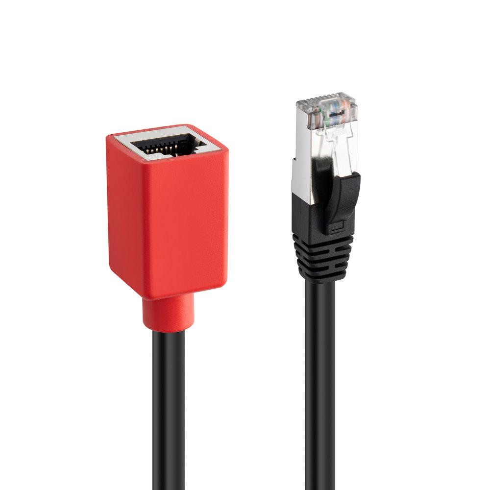 LINDY LNY-60189 :: RJ-45 Cat. 6A Break-Away адаптер, 0.2 м