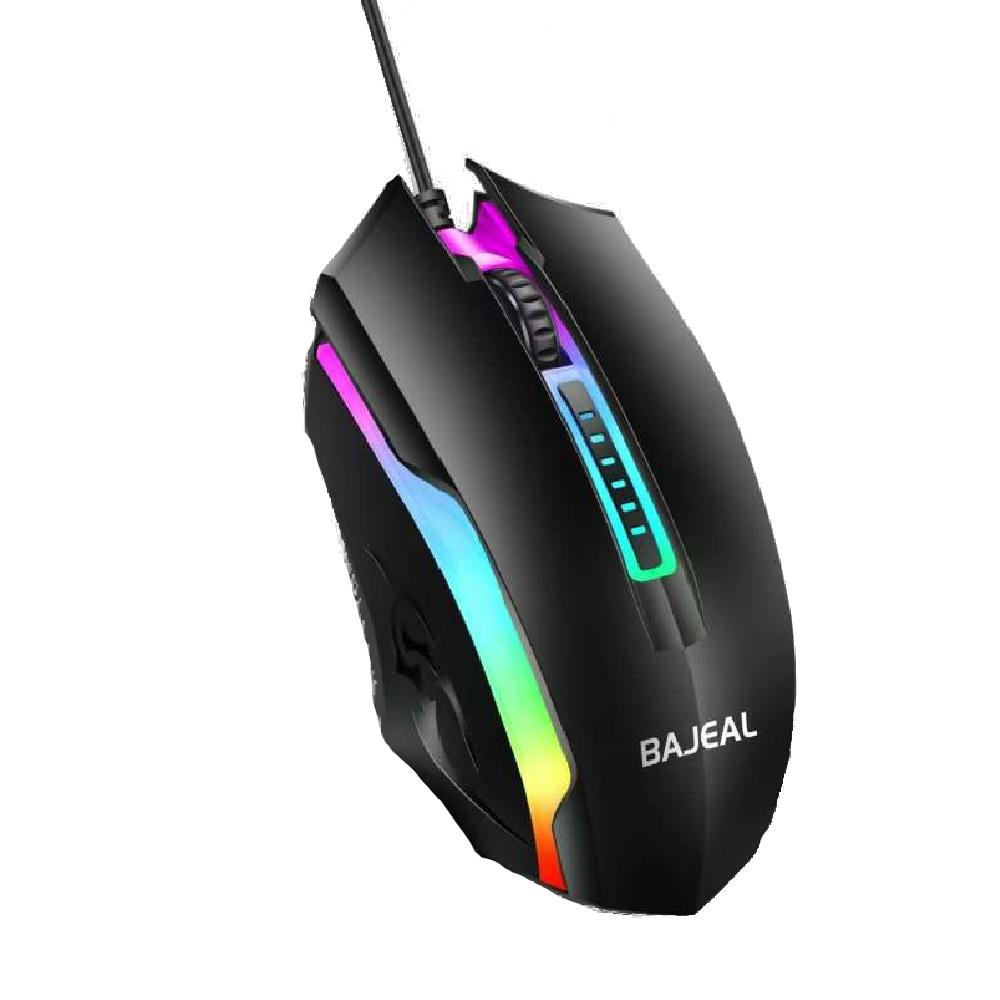 Оптична мишка Bajeal D12, USB, черна | JAR Computers Оптична мишка Bajeal D12, USB, черна