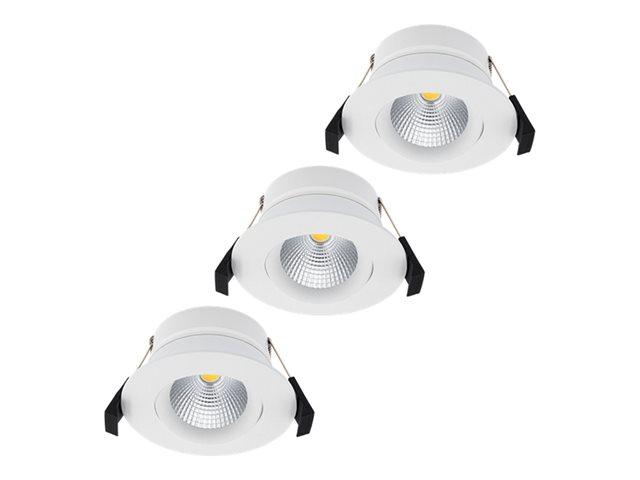 SHELLY Hilux DS8 White 3-Pack WiFi Bluetooth 8W 2200-6000K CRI95 Downlight | JAR Computers SHELLY Hilux DS8 White 3-Pack WiFi Bluetooth 8W 2200-6000K CRI95 Downlight