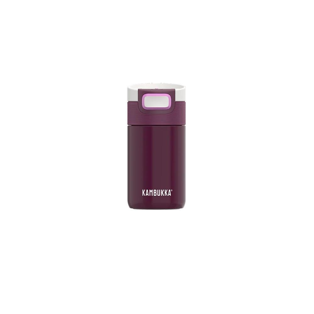 Термочаша от неръждаема стомана Kambukka Etna с термокапак 3 в 1 Snapclean®, 300 мл, Cherry Lacquer | JAR Computers Термочаша от неръждаема стомана Kambukka Etna с термокапак 3 в 1 Snapclean®, 300 мл, Cherry Lacquer
