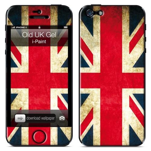 Уникален дизайнерски 3D скин за iPhone 5S, iPhone 5, iPhone SE - iPaint Old UK Gel Skin | JAR Computers Уникален дизайнерски 3D скин за iPhone 5S, iPhone 5, iPhone SE - iPaint Old UK Gel Skin