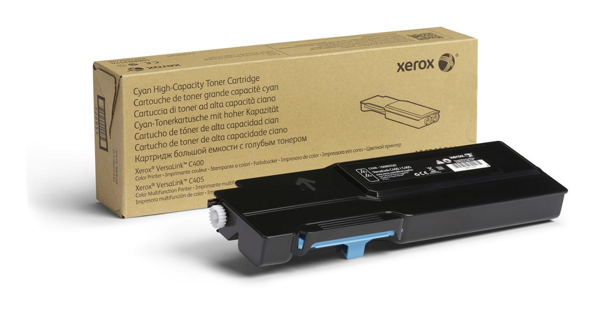Xerox Genuine ® VersaLink® C400 Color Printer/C405 Color Multifunction Printer Cyan High capacity Toner Cartridge (4800 Pages) - 106R03518 | JAR Computers Xerox Genuine ® VersaLink® C400 Color Printer/C405 Color Multifunction Printer Cyan High capacity Toner Cartridge (4800 Pages) - 106R03518