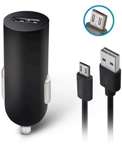 Зарядно Forever 12V M02 + microUSB кабел 2A черно | JAR Computers Зарядно Forever 12V M02 + microUSB кабел 2A черно