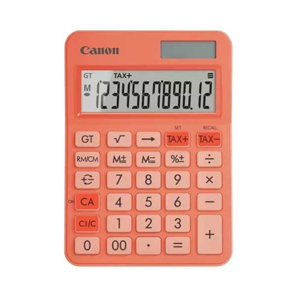Canon Настолен калкулатор LS-125KB, 12-разряден, оранжев | JAR Computers Canon Настолен калкулатор LS-125KB, 12-разряден, оранжев