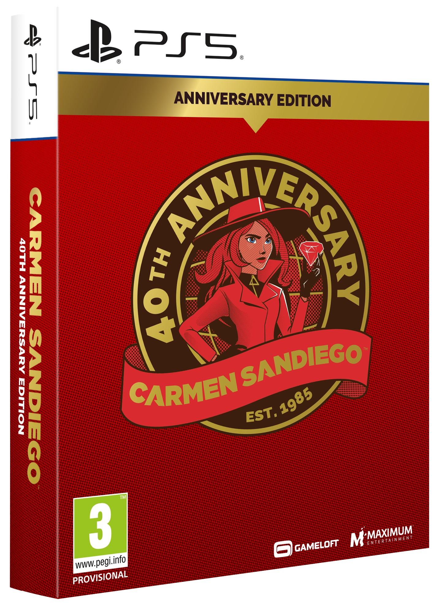 Carmen Sandiego - 40th Anniversary Edition (PS5)