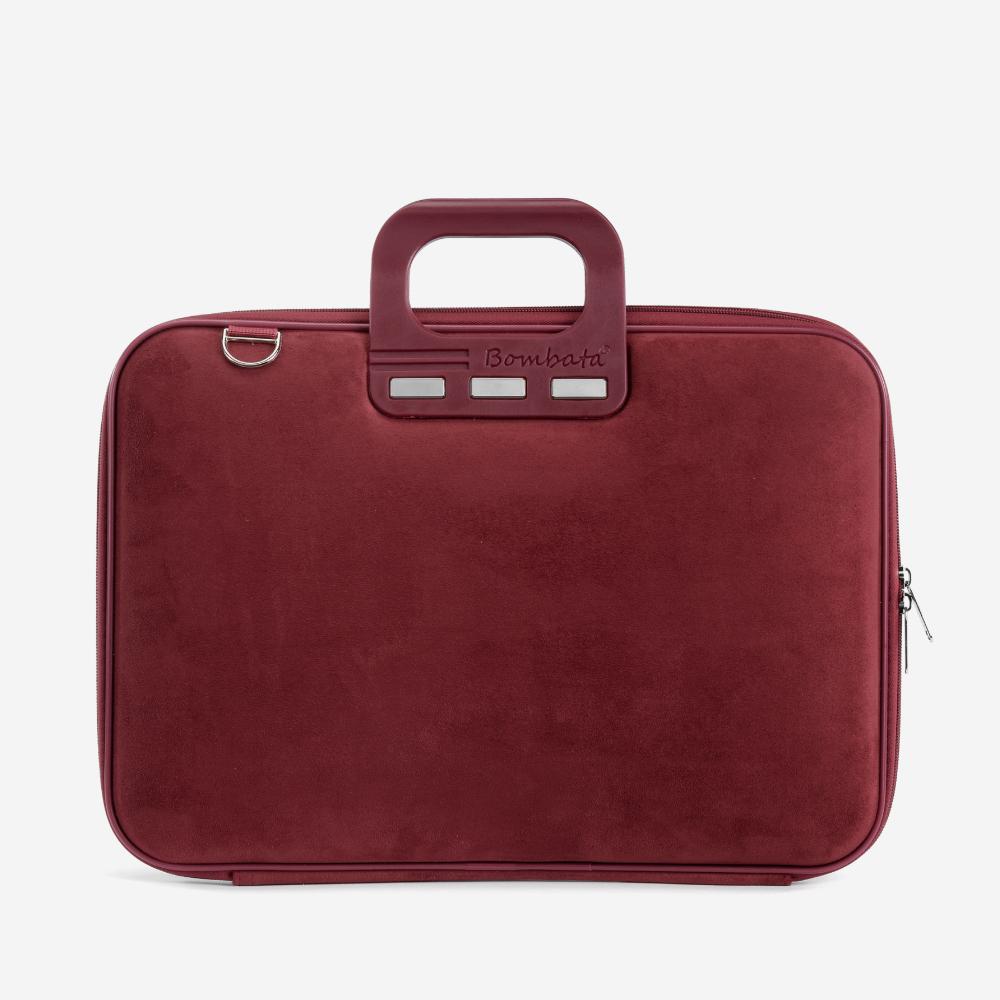 Чанта Bombata Camoscio 15,6 - 16 inch Burgundy