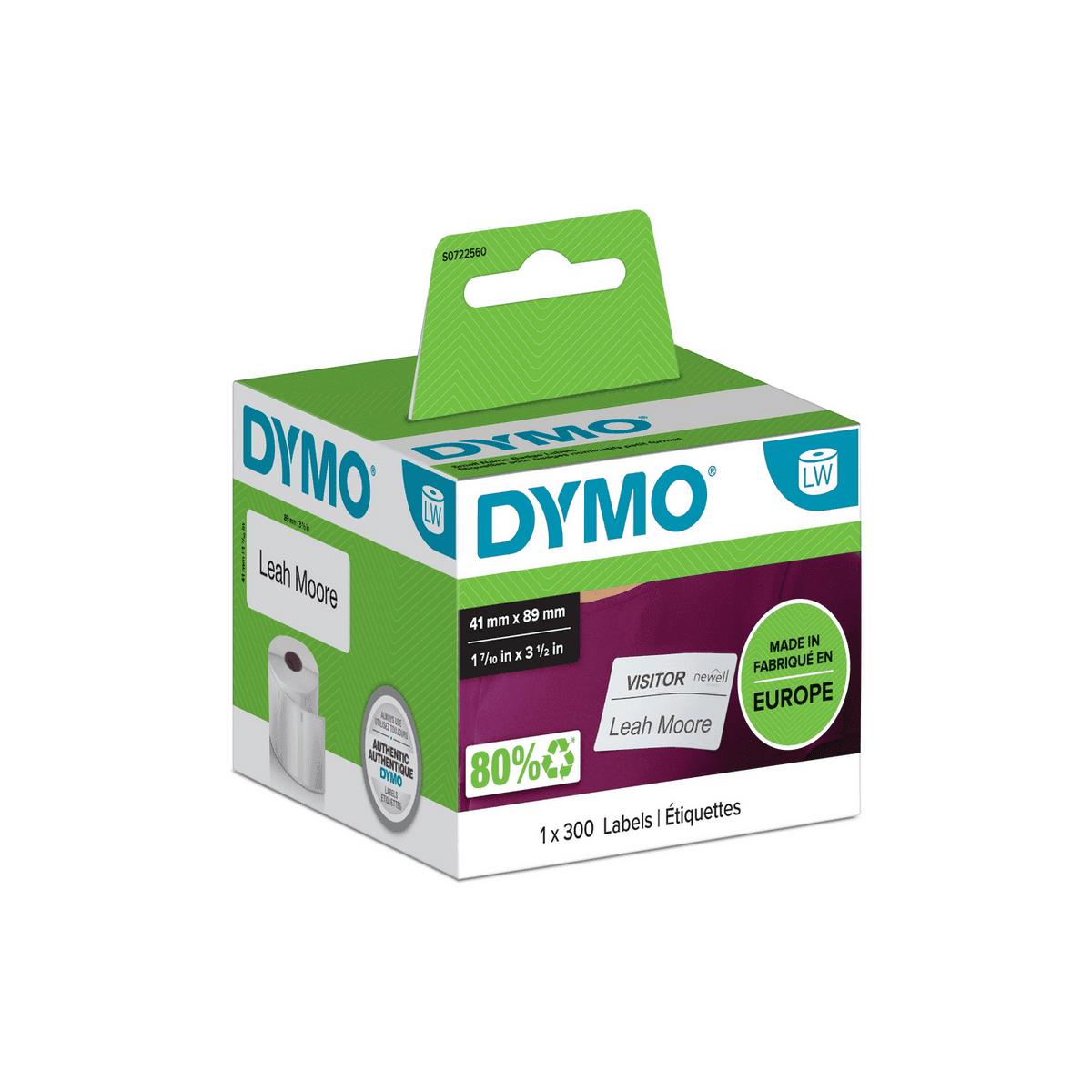 Етикети за етикетни принтери Dymo Label 11356 / S0722560 - White - PN S0722560 | JAR Computers Етикети за етикетни принтери Dymo Label 11356 / S0722560 - White - PN S0722560